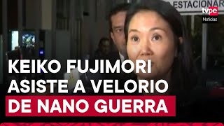 Hernando Guerra García: Keiko Fujimori asiste a velatorio de congresista