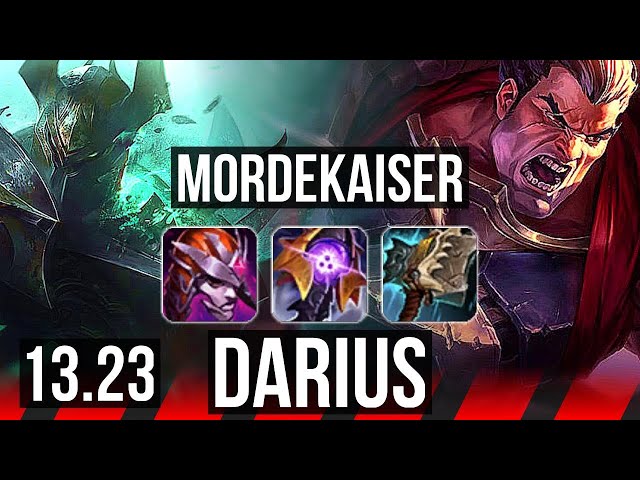 ESSA MATCHUP É PURA SKILL, MORDEKAISER VS DARIUS, League of Legends