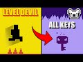 ALL 10 PURPLE KEY LOCATIONS Level Devil
