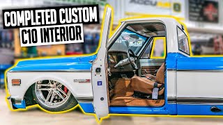 '72 C10 Center Console Fabrication & Final Interior Assembly!  LS Swapped Chevy C10  Ep. 14