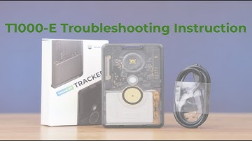 T1000 E Troubleshooting Instruction