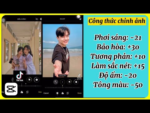 Cách Chỉnh Ảnh Cho Iphone Android Bằng App Capcut Tuyệt Đẹp Theo Trend Tik  Tok - Youtube