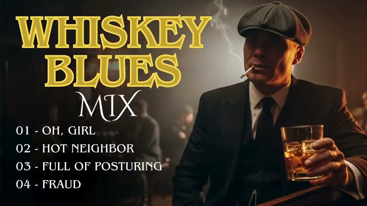 Relaxing Whiskey Blues | Smooth Slow Blues £ Vintage Rock Ballads Mix | CESAR_SOARES19