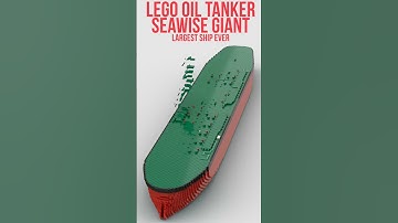 LEGO Oil Tanker Seawise Giant construction Timelapse #timelapse #legoship