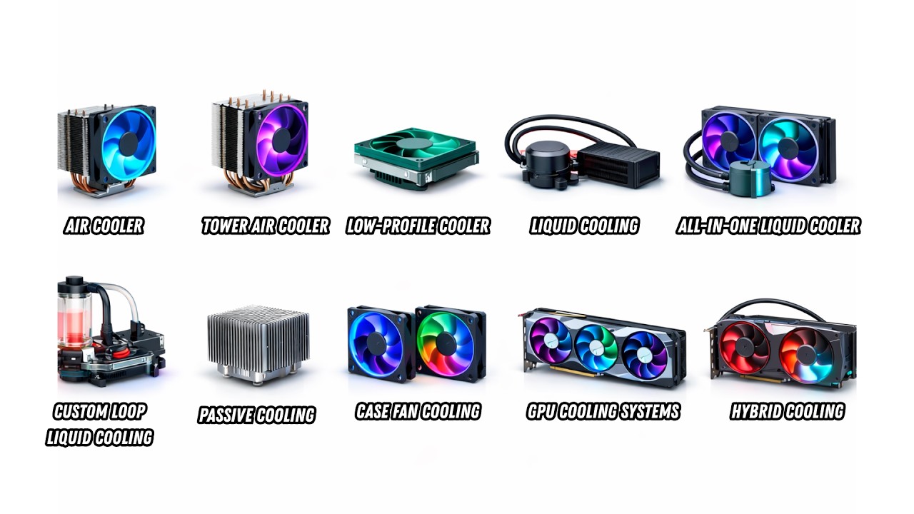Every Type of PC Cooling System Explained in 5 minutes - YouTube