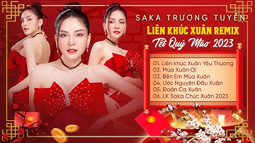 LK Nhạc Xuân Remix 2023 | SAKA TRƯƠNG TUYỀN | Chúc Xuân Quý Mão 🐰