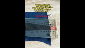 How to distinguish the warp and weft of woven fabric?