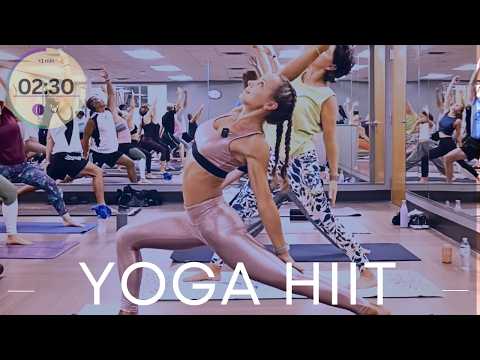 60-MIN HIIT WORKOUT - cardio, full body weight loss, belly fat burn, abs, flexibility | Yoga HIIT