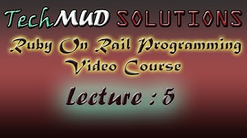 Ruby on Rail Getting User Input in Ruby  Part 1