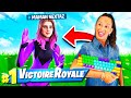 Ma MÈRE se lance sur FORTNITE !