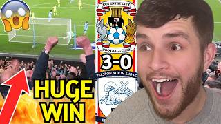 Promotion Is In Sight Coventry 3-0 Preston
