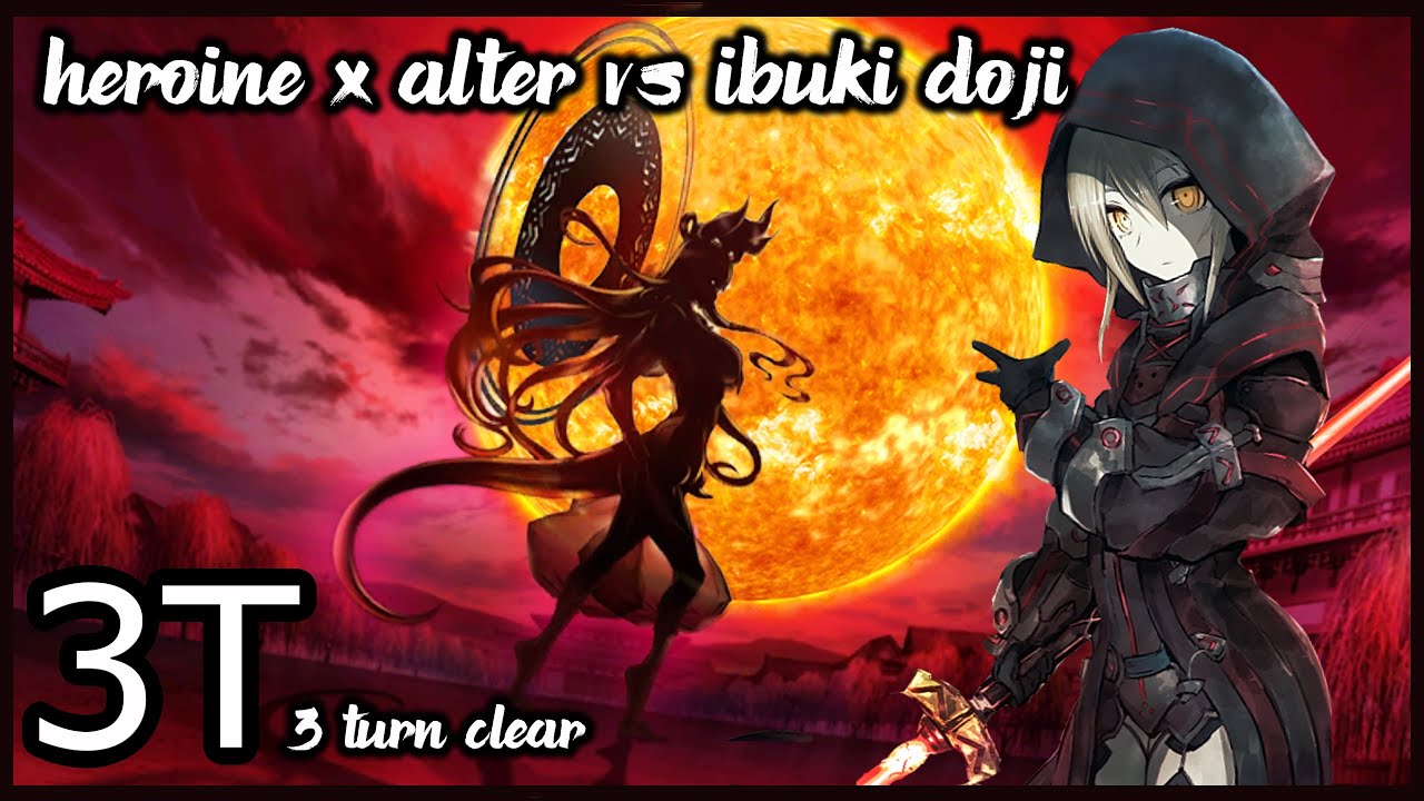 【FGO】Lostbelt 5.5 - Mysterious Heroine X (Alter) VS Ibuki Dōji 3 Turn Clear