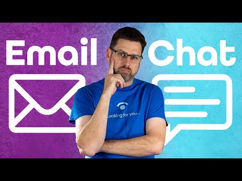 וִידֵאוֹ: מדוע הודעות מיידיות עדיפות על דואר אלקטרוני?