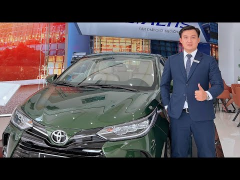 Video Giới thiệu chi tiết xe Toyota Vios G 2022 màu xanh... - youtube