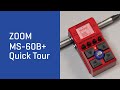 Процессор эффектов для бас-гитары Zoom MS-60B+
