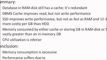 What Makes a Database System In-Memory?