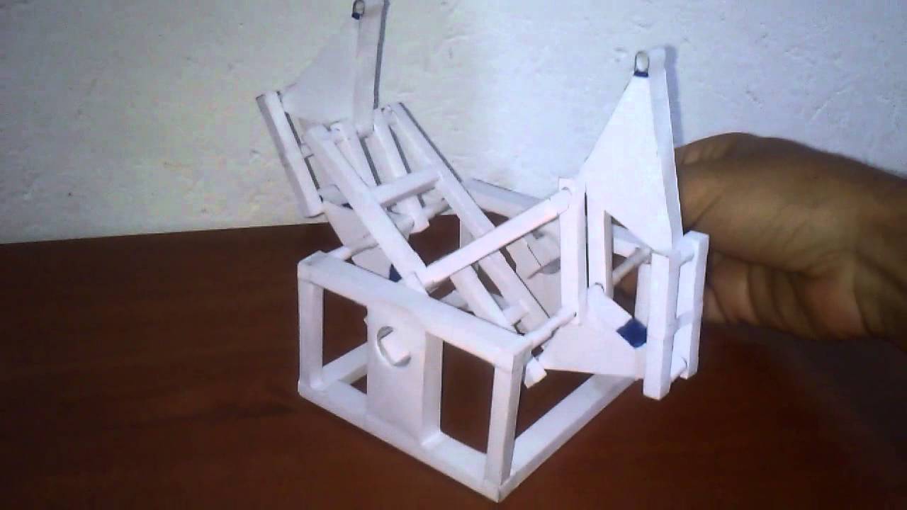 Mechanical paper. Jansen's leg design. YouTube