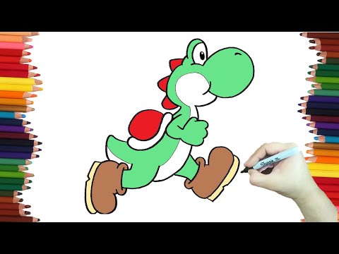 Video: Jinsi Ya Kuteka Mario