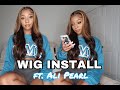 WIG INSTALL | ALI PEARL PRE-HIGHLIGHTED WIG