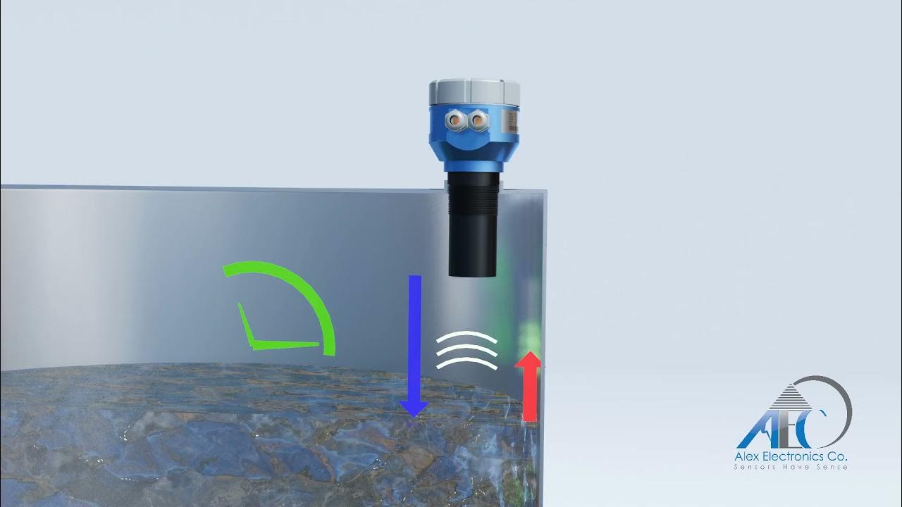 Ultrasonic Level Sensor Working Principle - YouTube