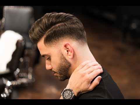 MEN'S MESSY QUIFF Haircut & Hairstyle | HIGH VOLUME 2019 | Alex Costa -  YouTube