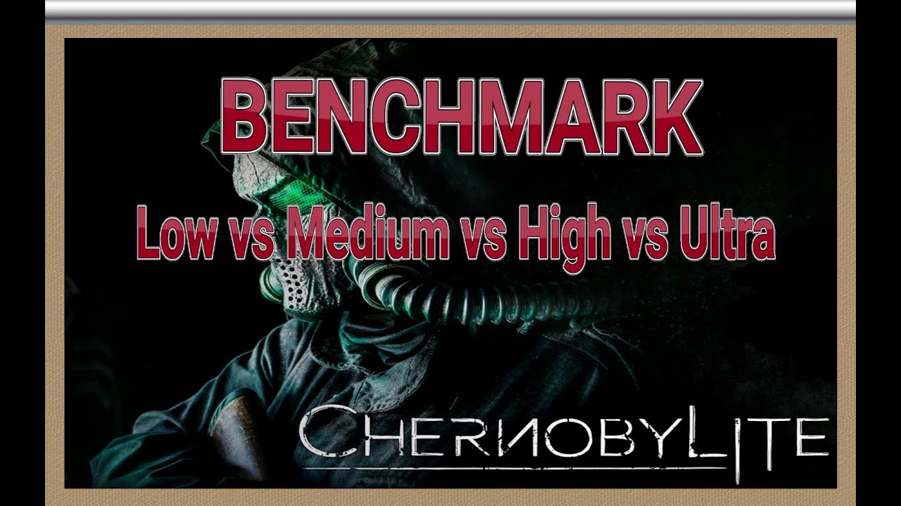 Chernobylite Benchmark in 4K. Setting - Low / Med / Hi / Ultra