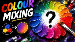 Colour mixing secrets /  l learn how to mix beautifull colour 🤍