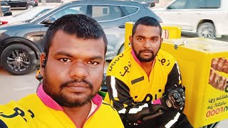 Saudi mein highway per bike chalta hai | noon food | Saudi Arabia