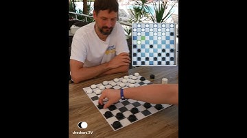 Great Opening Trap In Checkers!