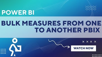 HANDEL BULK MEASURES IN POWER BI | HOW DO YOU COPY AND PASTE MULTIPLE MEASURES IN POWER BI