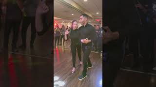 Intermediate Bachata Class Demo - Demetrio &amp; Nicole - Bachata Dance Academy #bachata #bachatadance