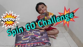 Spin Go Challenge Melalui Track Danger Mountain Dengan Pelontar