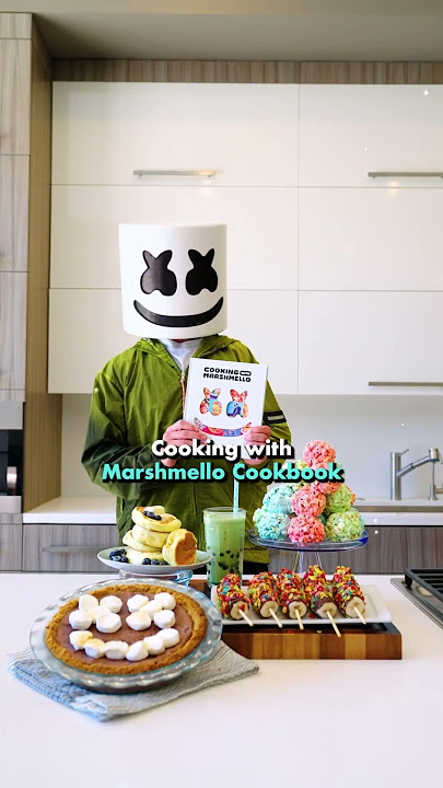 I Made A Cookbook!😱 #marshmello #cookbook #recipes #shorts @Meals_by_cug