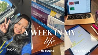 WEEKLY VLOG 2nd week of Respiratory School : Spring 2024