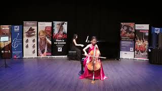 Melany Yoon - Third Prize, Age 12 Cello Breval Sonata In C Major