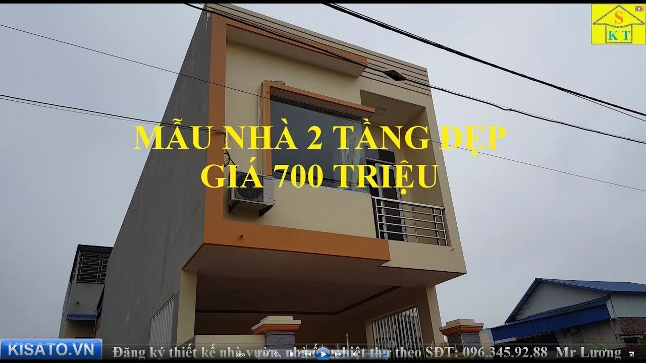 Thăm Quan Mẫu Nhà 2 Tầng Đẹp Diện Tích 5x20m Giá 700 Triệu Tại ...