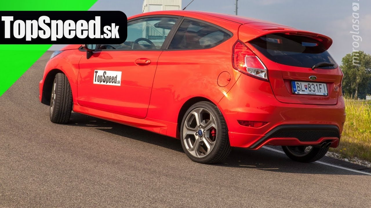 Test Ford Fiesta St Mk7 2013 Topspeedsk Youtube