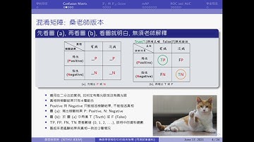 混淆矩陣（Confusion Matrix）：深度學習模型之績效指標
