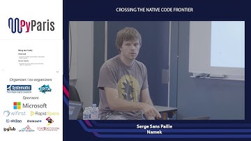 PyParis 2018 - Crossing the native code frontier
