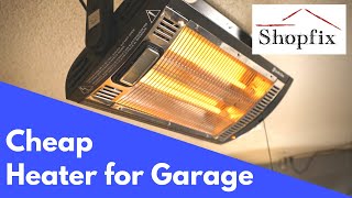 Cheap Heater For Garage - Comfort Zone Radiant Heater Review
