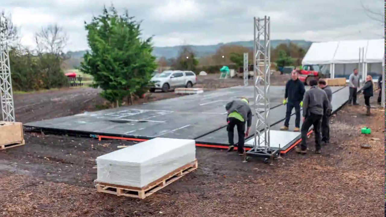 Glice Synthetic Ice Rinks Are Installed In Record Time YouTube