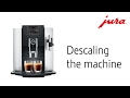 JURA E8 2015 - Descaling the machine