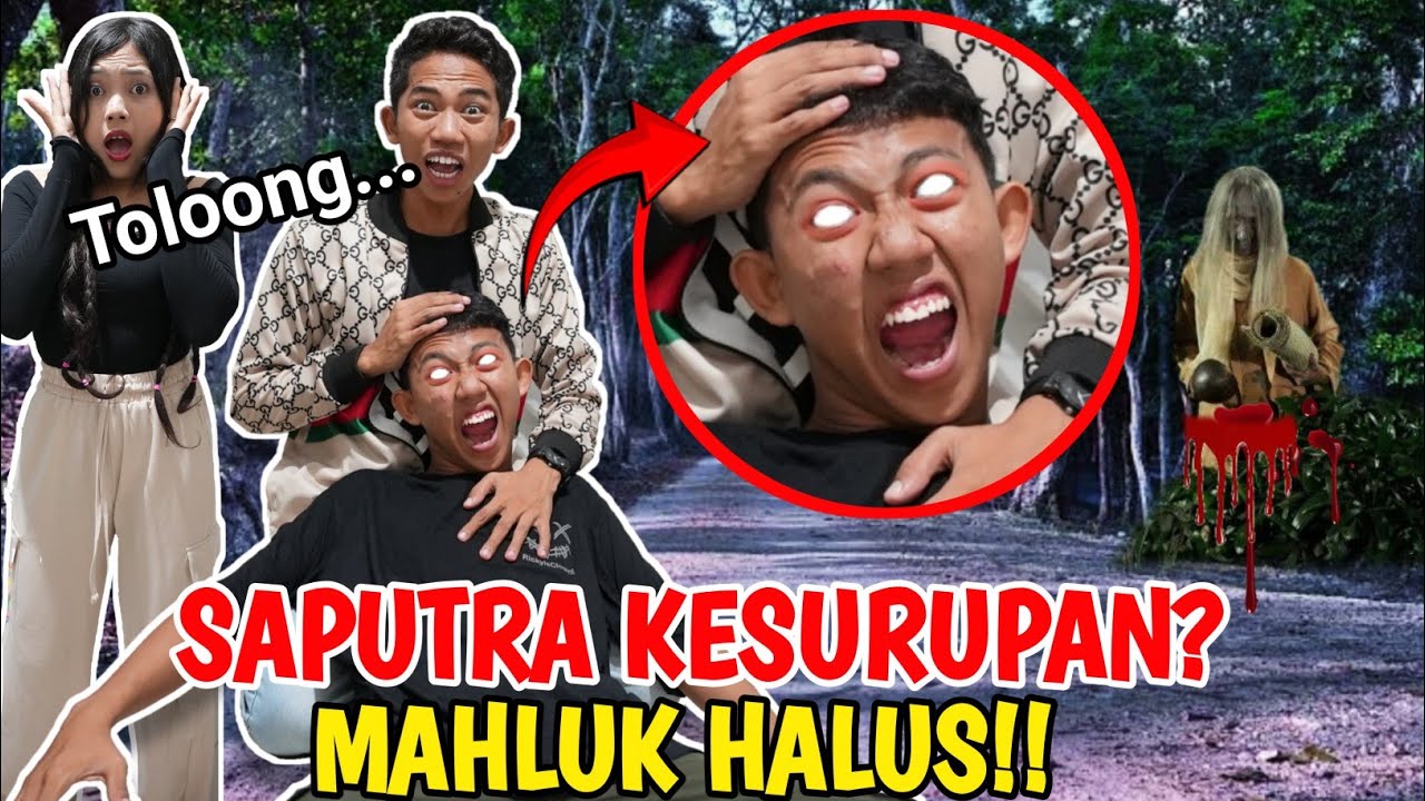 MENDADAK SAPUTRA NGAMUK2😱 SAPUTRA KESURUPAN DIGANGGU PENUNGGU HUTAN ANGK3R?? | Mikael TubeHD