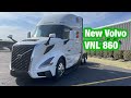 Brand new 2025 volvo vnl 860 semi inside and outside