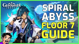 Spiral Abyss Floor 7 Guide Amber and Kaeya Secretly OP