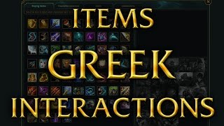 LoL Voices - αλληλεπιδράσεις όταν αγοράζουν είδη - ελληνικά [Patch 6.6] @PucsRes