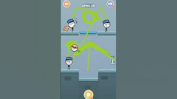 Attack Draw Line 🤭[ LEVEL -  13 ] ✅🤣 #shorts #yuran #games #viral #trending #gaming #youtubeshorts