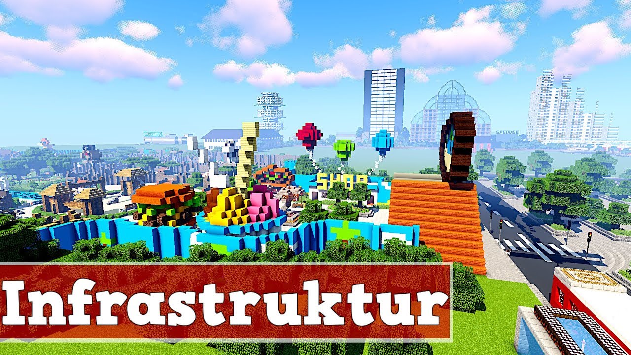 Wie baut man eine Stadt in Minecraft deutsch | Minecraft Stadt bauen ...