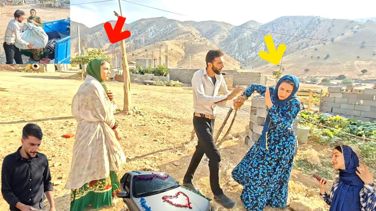 "Farzad and Helma's unexpected arrival with dowry & betrayal of Tayyiba: Shahram action"