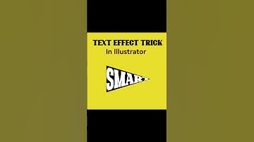 Adobe Illustrator 2025 - Text Effect Trick using width tool and brush #shorts #adobeillustrator